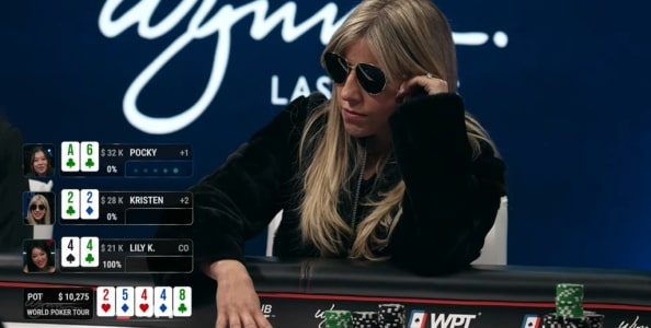 【WPT扑克】讨论 | Kristen Foxen Bicknell的弃牌让人大吃一惊