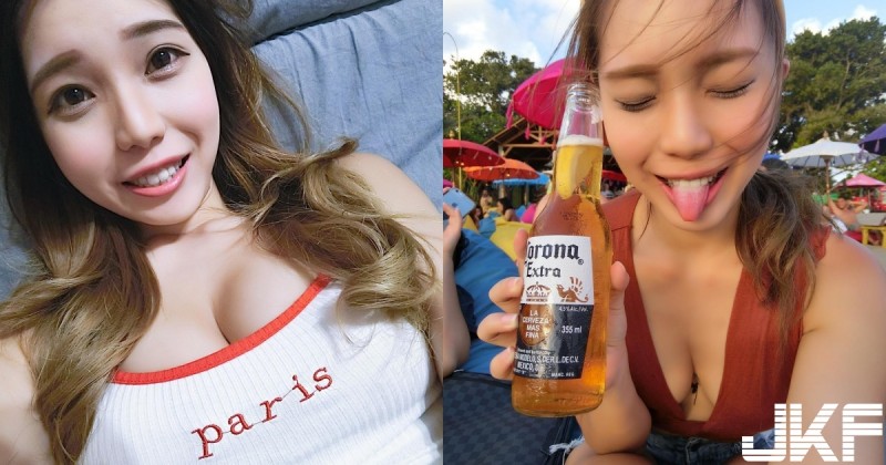 【WPT扑克】好邪惡的小饅頭！正妹躺床自拍「小饅頭滾出來」，白白嫩嫩看起來太誘人啦！