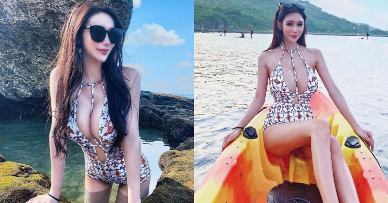 【WPT扑克】不甜不用錢！153公分小隻馬女神「沈琪琪」劃船挺巨乳，重量級Ecup真的太大！