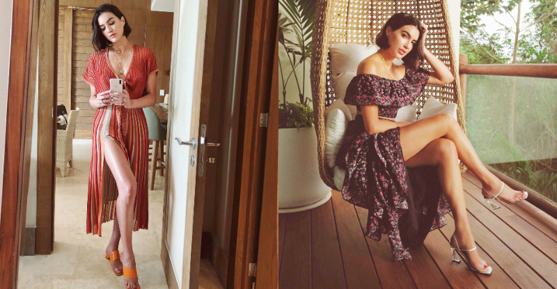 【WPT扑克】絕世美腿！「俏麗短髮妹」配備逆天長腿 高衩洋裝底下若隱若現好誘人