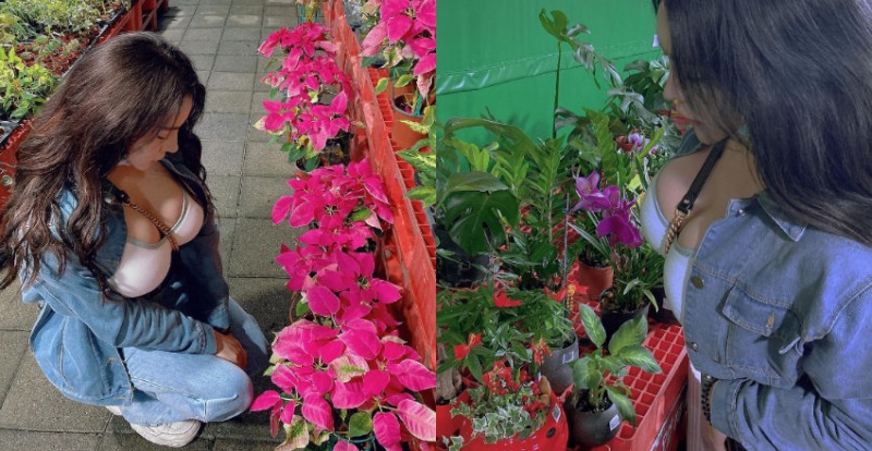 【WPT扑克】花市驚見「巨乳妹」爆奶震撼全場　人比花嬌就是說這種吧！