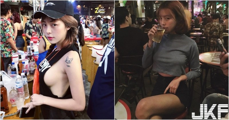 【WPT扑克】酒吧驚見「白嫩大奶正妹」！清涼背心大秀「渾圓側乳」超性感！不用喝就先醉啦！