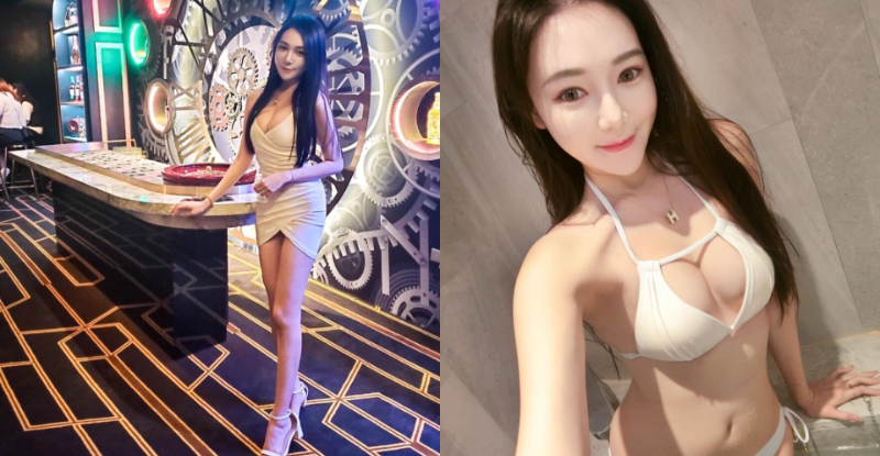 【WPT扑克】「超美荷官」大秀「乳香加玉腿」，姿態超撩小賭怡情趁現在