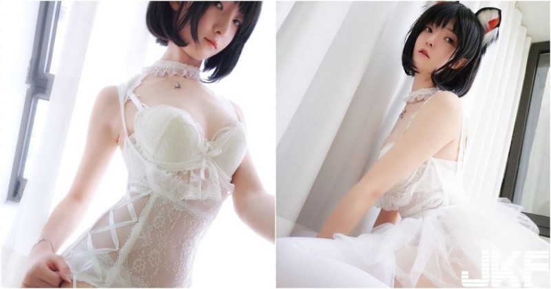 【WPT扑克】根本洋娃娃！「白嫩萌妹」化身匣中少女，雪白蕾絲清純又性感！