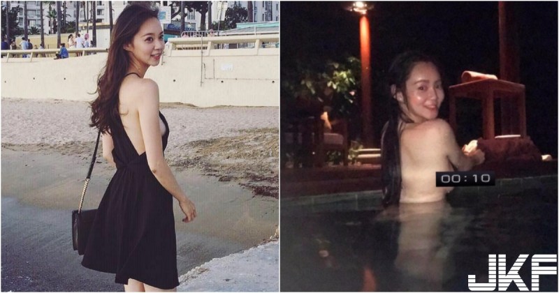 【WPT扑克】台灣妹子海邊「露白皙側乳」！忘記帶泳裝乾脆「脫衣下水」！滿滿福利好狂啊！