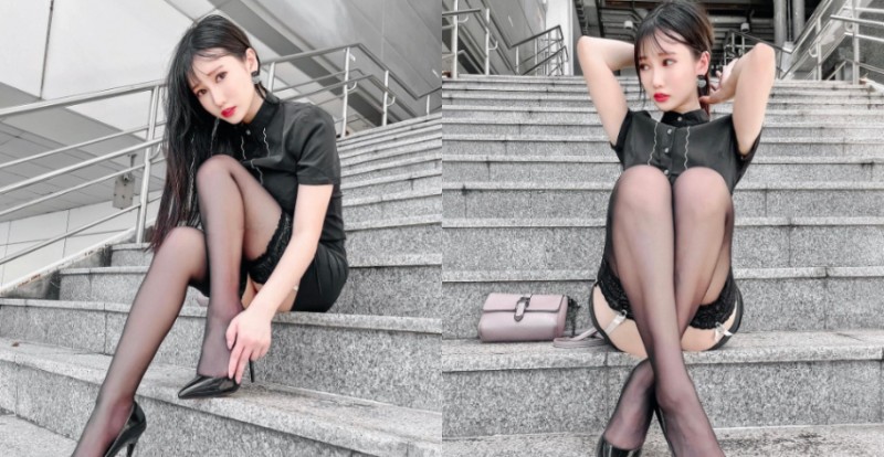 【WPT扑克】黑絲控站出來！性感OL「Yvie又又」曬極品美腿：這是流量密碼嗎？