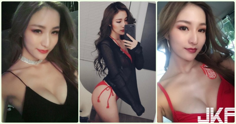 【WPT扑克】台北信義區「白皙美乳正妹」深溝好迷人！街頭誘惑自拍身材有夠火辣…