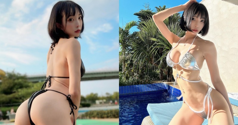 【WPT扑克】頂級蜜桃臀TSE來襲！丁字褲隊長「Maitei」甜美性感，比基尼順便秀G奶