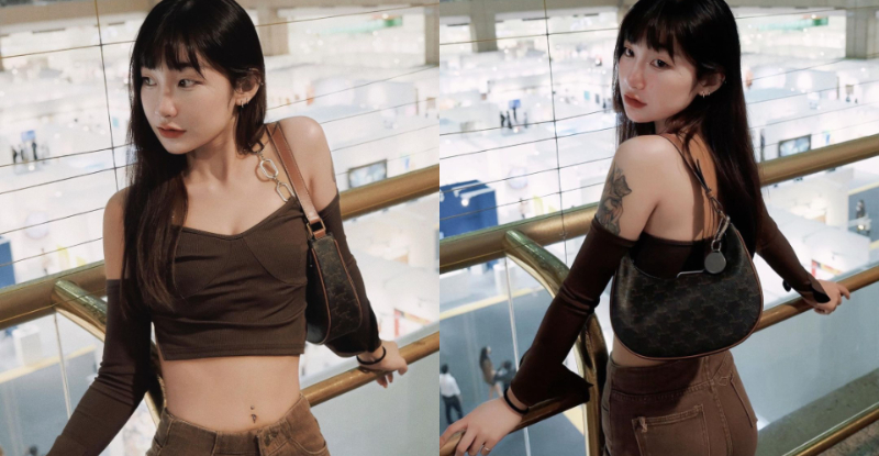 【WPT扑克】世貿驚見空靈少女「梗梗」，「香肩細腰」搭媚氣回眸太正點！