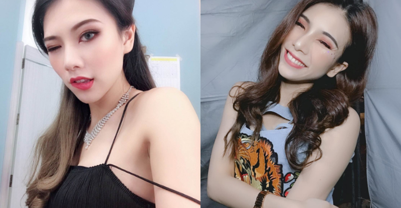 【WPT扑克】氣場好強大！白皙妹子「菁菁」一身火辣好身材，肩帶一掉男人們難以招架！