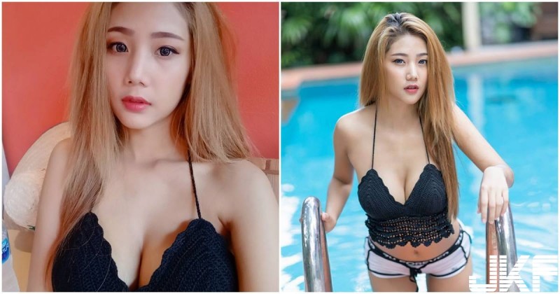 【WPT扑克】童顏正妹黑色爆乳誘惑，火辣曲線「美乳要爆出了」！