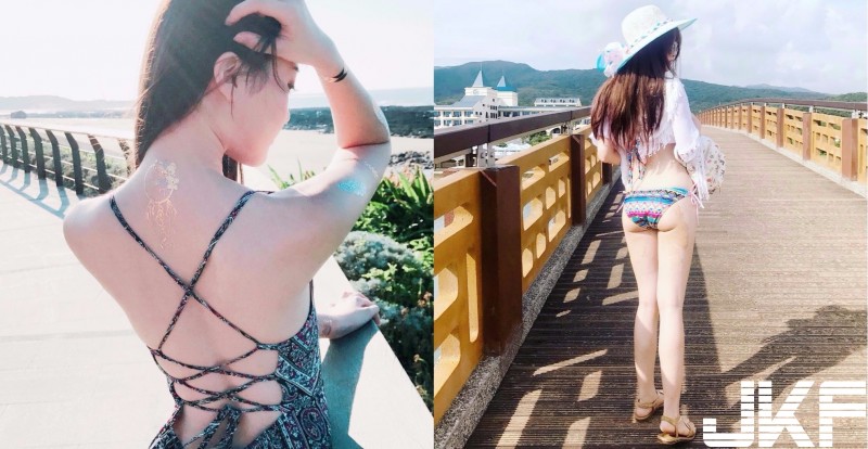 【WPT扑克】「終極背殺」大露比基尼美臀！微笑曲線逼死人，轉過來也是「乳量飽滿」！