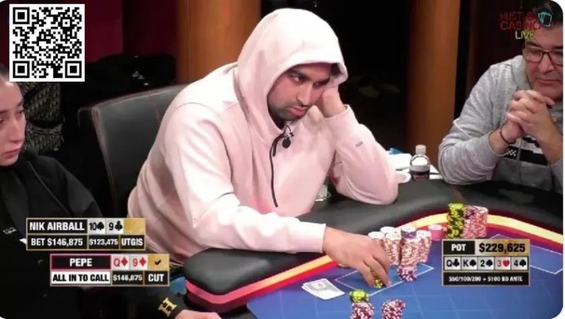 【WPT扑克】牌局分析 | Nik Airball用史诗般的诈唬摧毁了Pepe