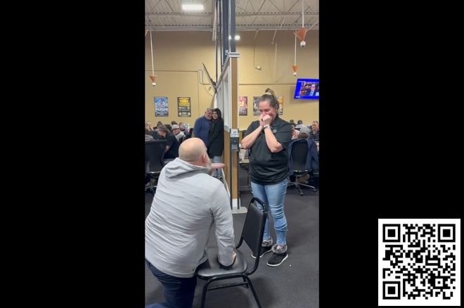 【WPT扑克】某牌手在扑克室求婚但女友却没有秒“call”，好尴尬…