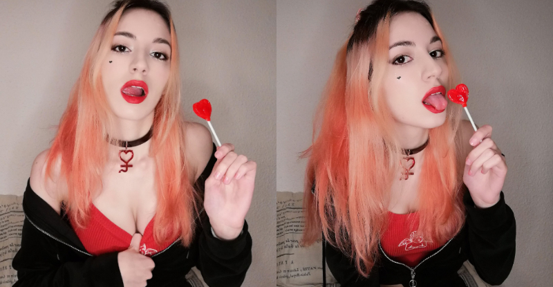 【WPT扑克】懂撩！叛逆妹子一根棒棒糖就讓網友高潮　性感紅唇充滿暗示…舔爆了～