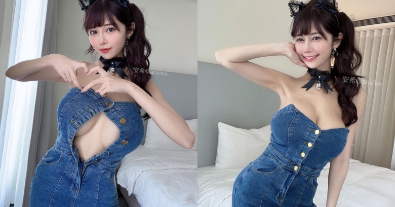 【WPT扑克】一衣兩穿！巨乳甜心「安希」鈕扣解開露中路，超兇猛渾圓雙球迷倒上萬粉絲！