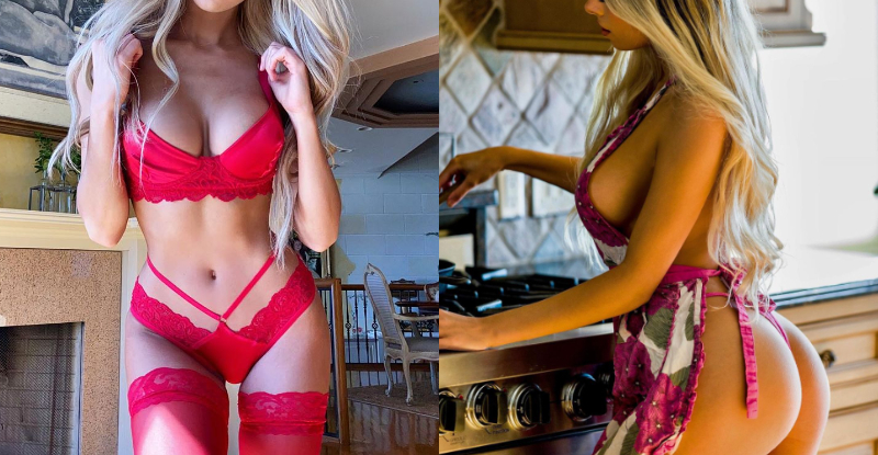 【WPT扑克】「性感小廚娘」圍裙下什麼都沒穿　爆乳翹臀增添風味…色香味俱全！