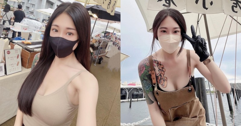 【WPT扑克】夜市攤位出現長髮辣妹「爆巨乳賣小卷」！超吸睛「大份量」通通都特辣！