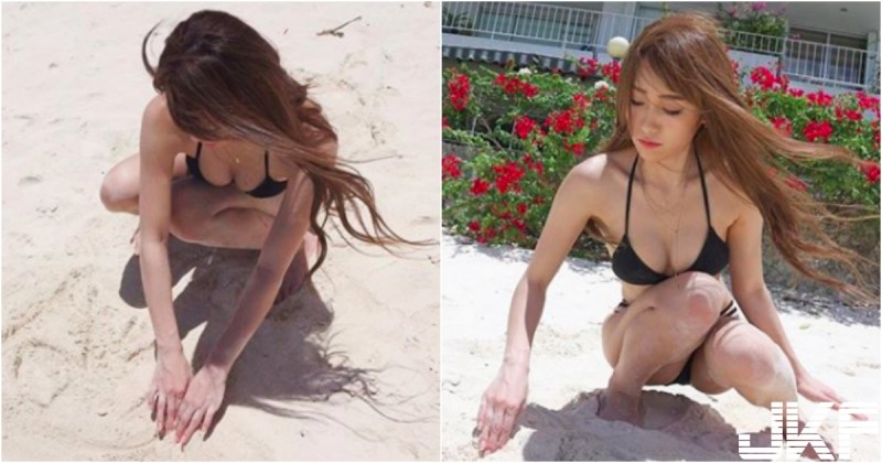 【WPT扑克】「美乳正妹」海邊玩沙！「渾圓奶奶」一彎腰就出來打招呼！