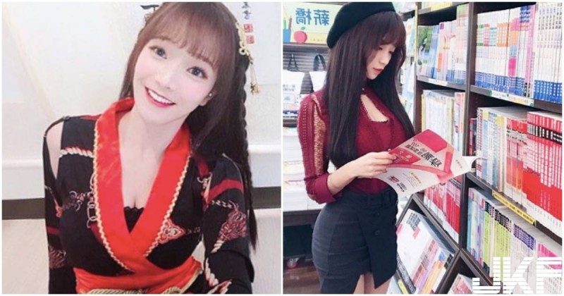 【WPT扑克】書店邂逅超甜實況主「Kittie」，修長「逆天美腿」吸引客人朝聖！