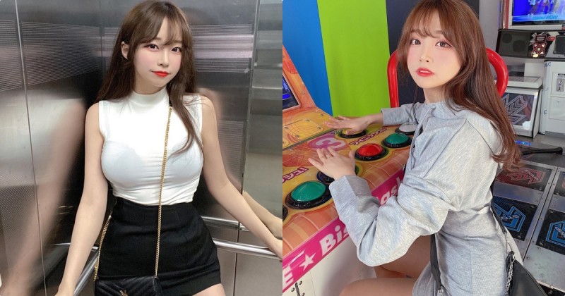 【WPT扑克】好甜！電梯遇到「萌萌美乳妹子」，「透視的渾圓胸型」讓人好想壁咚她！