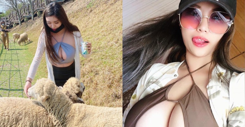 【WPT扑克】叫波波還真的有大波波！清境農場驚見妹子爆乳餵羊