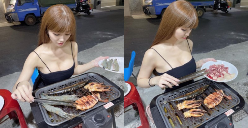 【WPT扑克】鄰居正妹「爆乳BBQ」好火辣　仔細看是最性感英文教師！