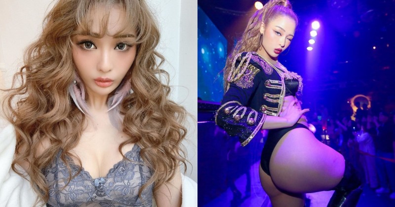 【WPT扑克】暗黑爆乳派對正妹「RiRi」不光秀蜜桃美尻，美腿大開「露出該編」也沒在怕！