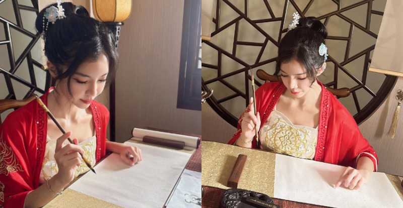 【WPT扑克】好反差！長腿女神《羅莉Rolly》古風裝扮好氣質　粉絲一致好評