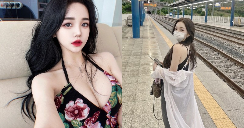 【WPT扑克】月台等火車的「迷人露背正妹」，IG辣照「曲線太極品」！