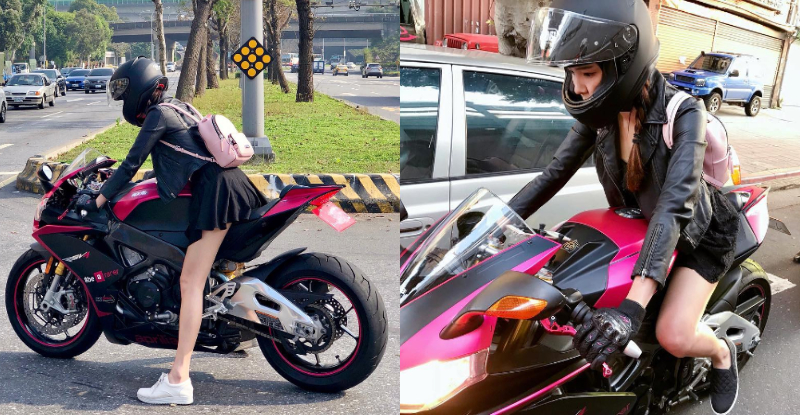 【WPT扑克】馬路上驚見逆天長腿「女重機騎士」　褪下皮衣竟然有火辣爆乳身材！