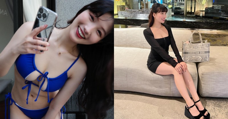 【WPT扑克】家境很好的樣子！長髮氣質正妹「Lily Lee」超大方，辣秀飽滿雙峰和修長美腿！