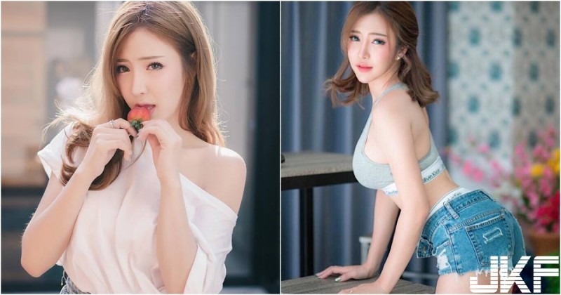 【WPT扑克】好大的草莓！「白皙大奶妹」誘惑張嘴好撩人！側面一看「前凸後翹」更不得了！