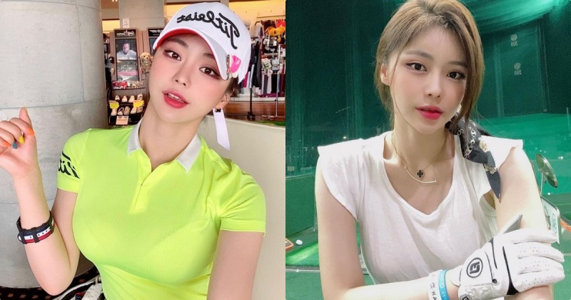 【WPT扑克】很嫵媚！美胸高爾夫正妹「打球秀出誘惑曲線」，「飽滿胸型」讓球友都著迷！