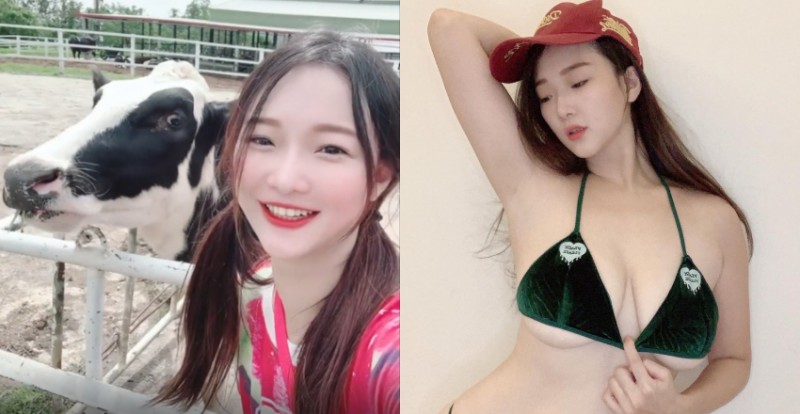 【WPT扑克】乳牛相見歡！巨乳正妹「施菲亞Feiya」牧場遊玩遭牛忌妒撞翻