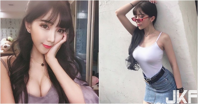 【WPT扑克】S型好身材出沒！「甜美奶妹」胸前溝溝好誘惑！「前凸後翹」回頭率超高啊！