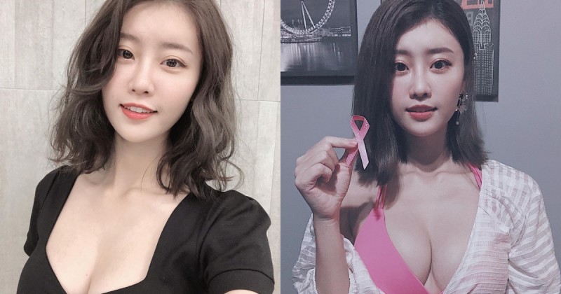 【WPT扑克】粉紅力量太強大！「雪白美乳」配粉紅絲帶，邊看正妹邊做公益也不吃虧！