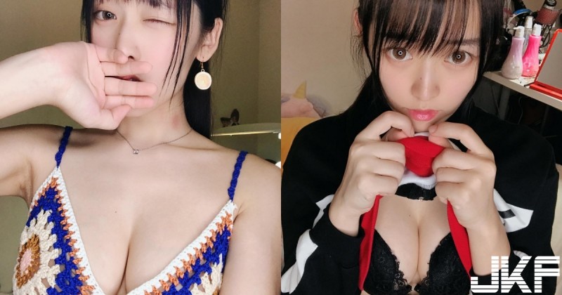 【WPT扑克】超萌「呵氣爆乳照」電暈網友！白嫩「大眼正妹」自拍打哈欠，連捂嘴都美到翻！