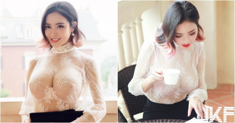 【WPT扑克】氣質知性「大奶正妹」！透膚上衣「兩顆肉球」超搶眼！Ｓ型曲線更猛了！