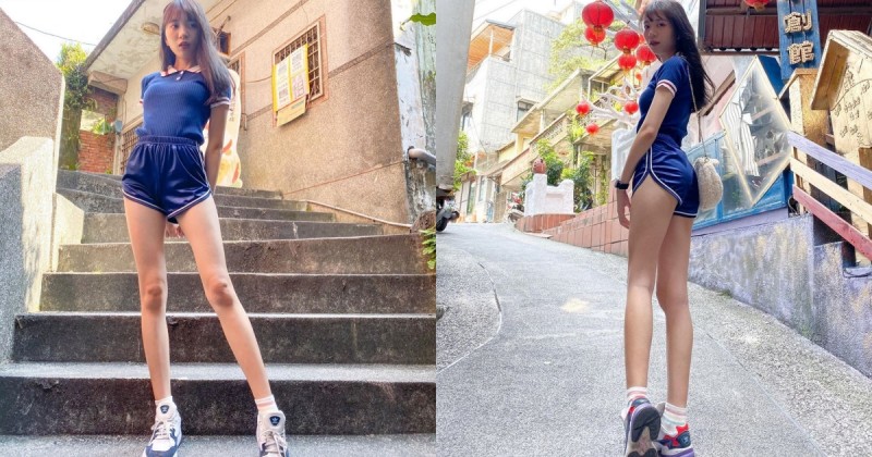 【WPT扑克】九份老街出現「真理褲長腿妹」！超殺背影意圖使人尾隨，「白皙修長」的美腿太犯規啦！