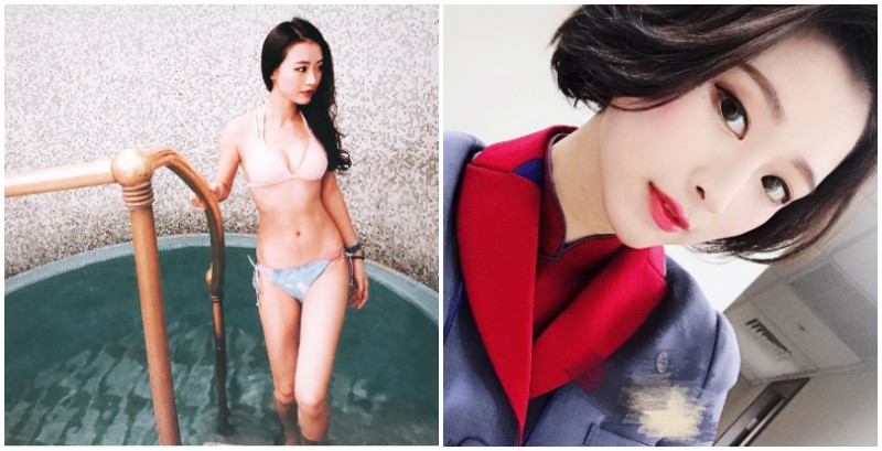 【WPT扑克】長髮氣質短髮俏麗！高顏值「正妹空姐」用比基尼解放制服下極致性感身材！