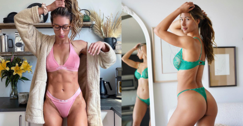 【WPT扑克】健身正妹纖腰緊實腹肌有夠猛　焦糖辣體辣度不一般…挺翹蜜桃臀很誘人