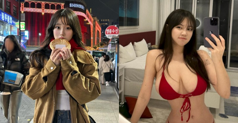 【WPT扑克】超會藏！韓國甜美隱乳小姐姐泡泡浴照不小心「大露餡」！