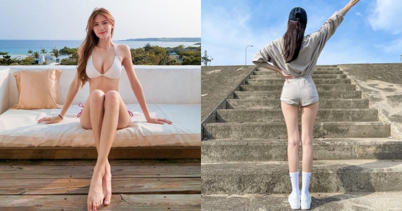 【WPT扑克】河堤邊出沒的「超強美腿妹」！逆天真理褲露「小巧蜜桃＋白嫩長腿」！