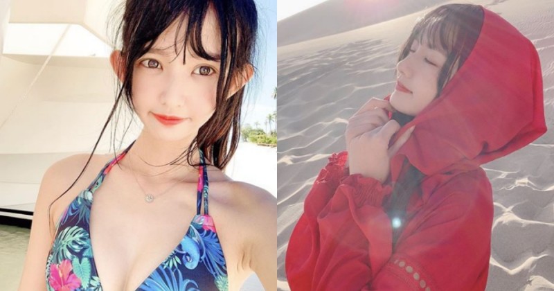 【WPT扑克】精靈系小紅帽！外拍美少女「阿咪」秀氣清新，連駱駝都折服在她的紅裙之下～