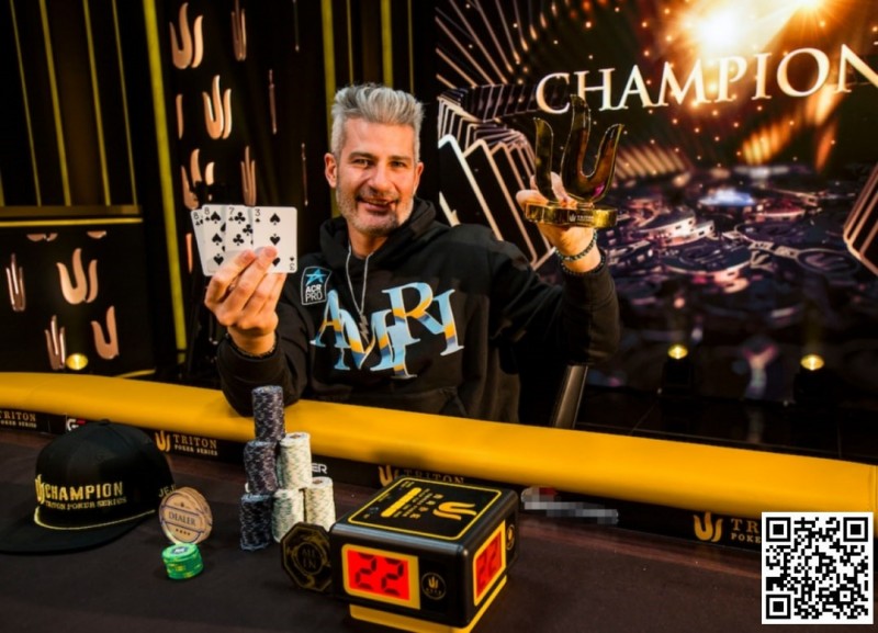 【WPT扑克】2024 Triton济州：阿根廷Nacho Barbero赛事#13夺冠 丁彪获第5名