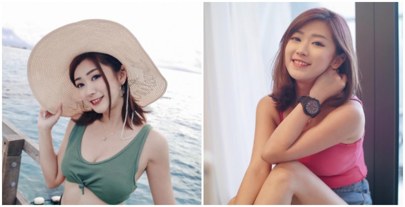 【WPT扑克】這顆蘋果有點辣，「氣質正妹」在海邊展露窈窕好身材，陽光笑容比太陽還溫暖