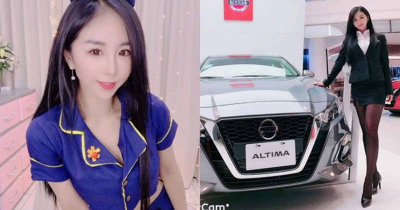 【WPT扑克】台中人衝呀～直播主轉戰汽車女業務！Serena「長腿黑絲制服」看了好想即刻入主！