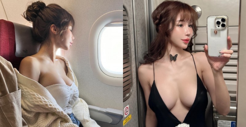 【WPT扑克】搭機遇到隔壁正妹乘客胸前隆起兩個大山丘　都快把窗戶遮住啦！