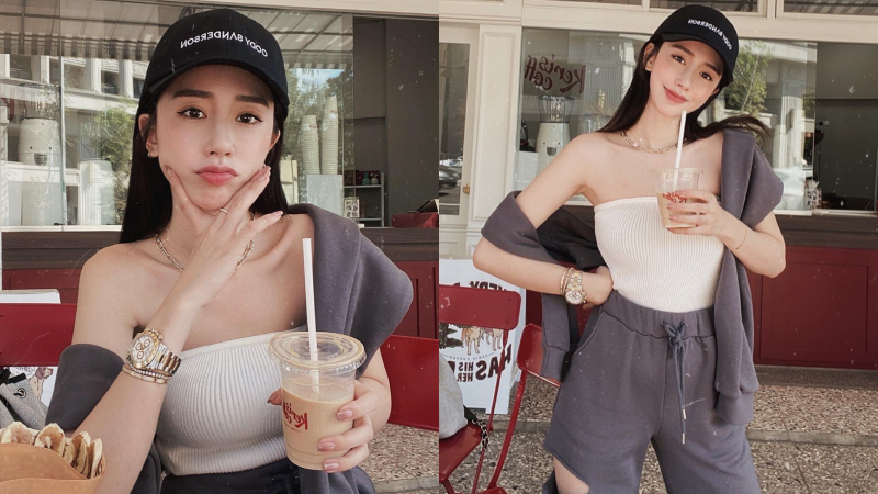 【WPT扑克】「白嫩氣質妹」帽T一脫秒現性感鎖骨，「玉腿搭銷魂體態」讓粉絲戀愛！